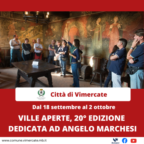 Ville Aperte 2022, la ventesima edizione dedicata ad Angelo Marchesi