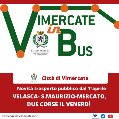 Bus in città, due corse Velasca-S. Maurizio-mercato il venerdì